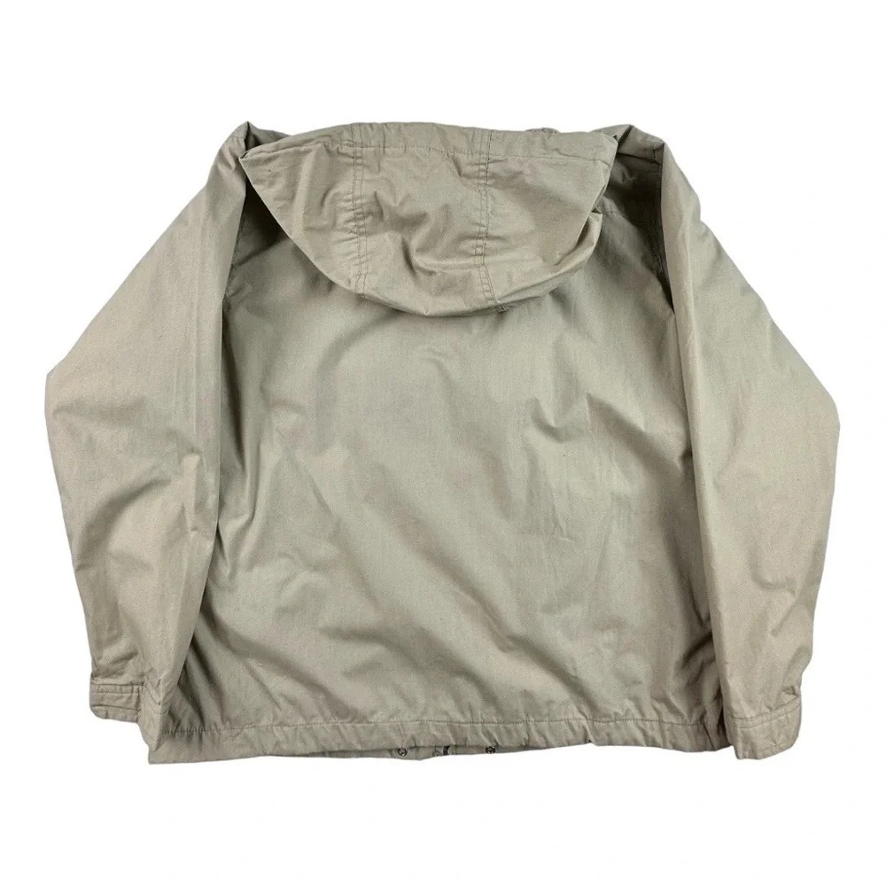 Weather Spirits Hooded Jacket Khaki Size Small - Picture 2 of 7